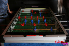 Table Soccer — Girls Abuse Guys, starring Anita, Tera Joy